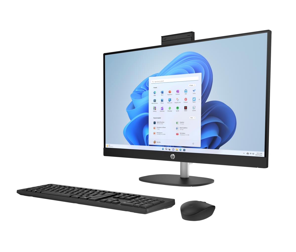 HP AiO 27-cr0049nb - 27in - i5 1335U - 16GB RAM - 1TB SSD - Win11 Home  Azerty Belgian