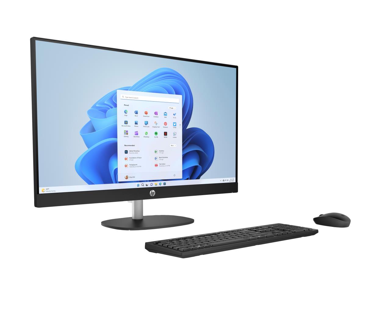 HP AiO 27-cr0048nb - 27in - i7 1355U - 16GBRAM - 1TB SSD - Win11 Home - Azerty Belgian