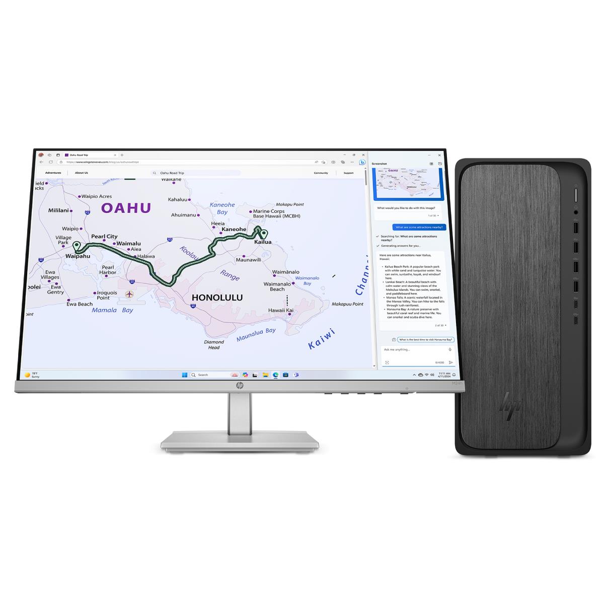 OmniDesk M02-0014nb - R7 8700G - 16GB RAM - 1TB SSD - Win11 Home - Azerty Belgian