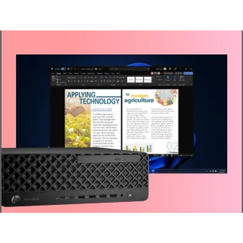 EliteDesk 8 SFF G1i AI - Core Ultra 5 235 - 16GB RAM - 512GB SSD - 2TB HDD - Win11 Pro - Qwerty US/Int''l