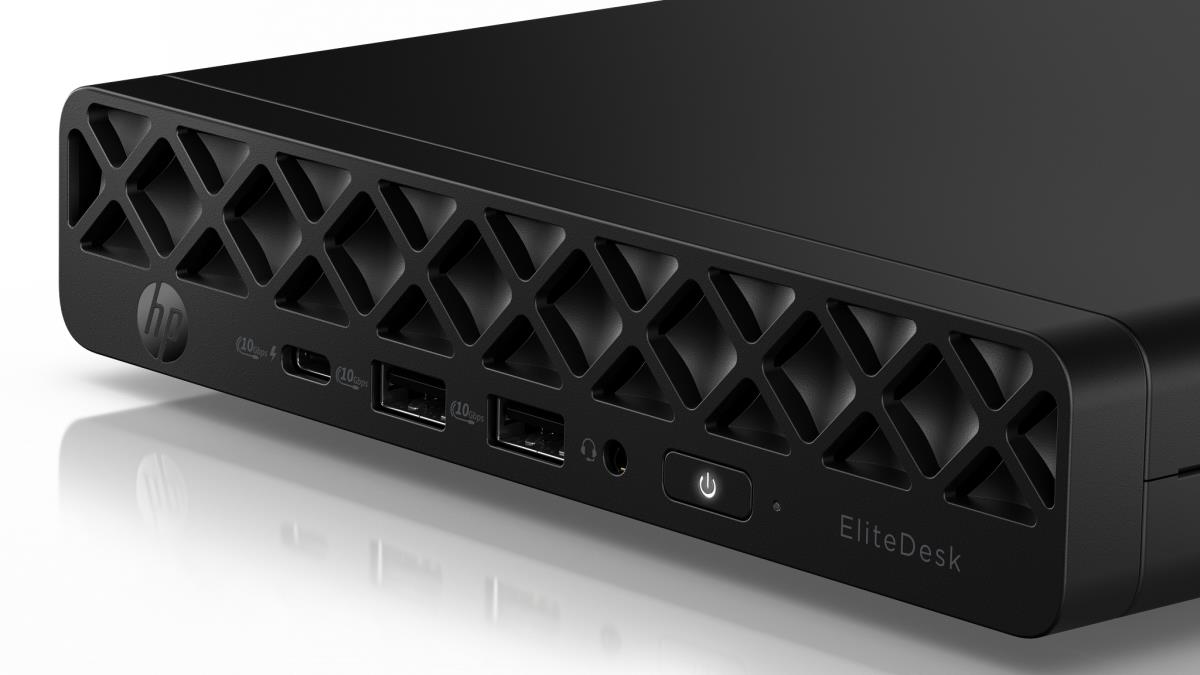 EliteDesk 8 Mini G1a - R5P 215 - 16GB RAM - 512GB SSD - Win11 Pro - Qwerty US/Int'l