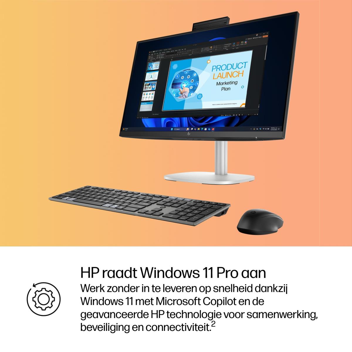 EliteStudio 8 AiO G1i - 23.8in - Core Ultra 5 235 - 16GB RAM - 512GB SSD - Win11 Pro - Qwerty US/Int'l