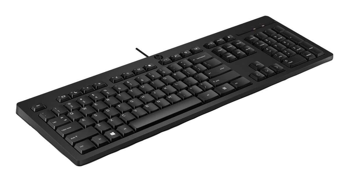 Wired Keyboard 125 - Black - Sweden/Finland