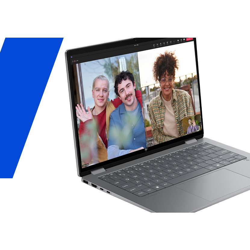 OmniBook X Flip NGAI 14-fk0018nb - 14in - AI 5 340 - 16GB RAM - 512GB SSD - Win11 Home - Azerty Belgian
