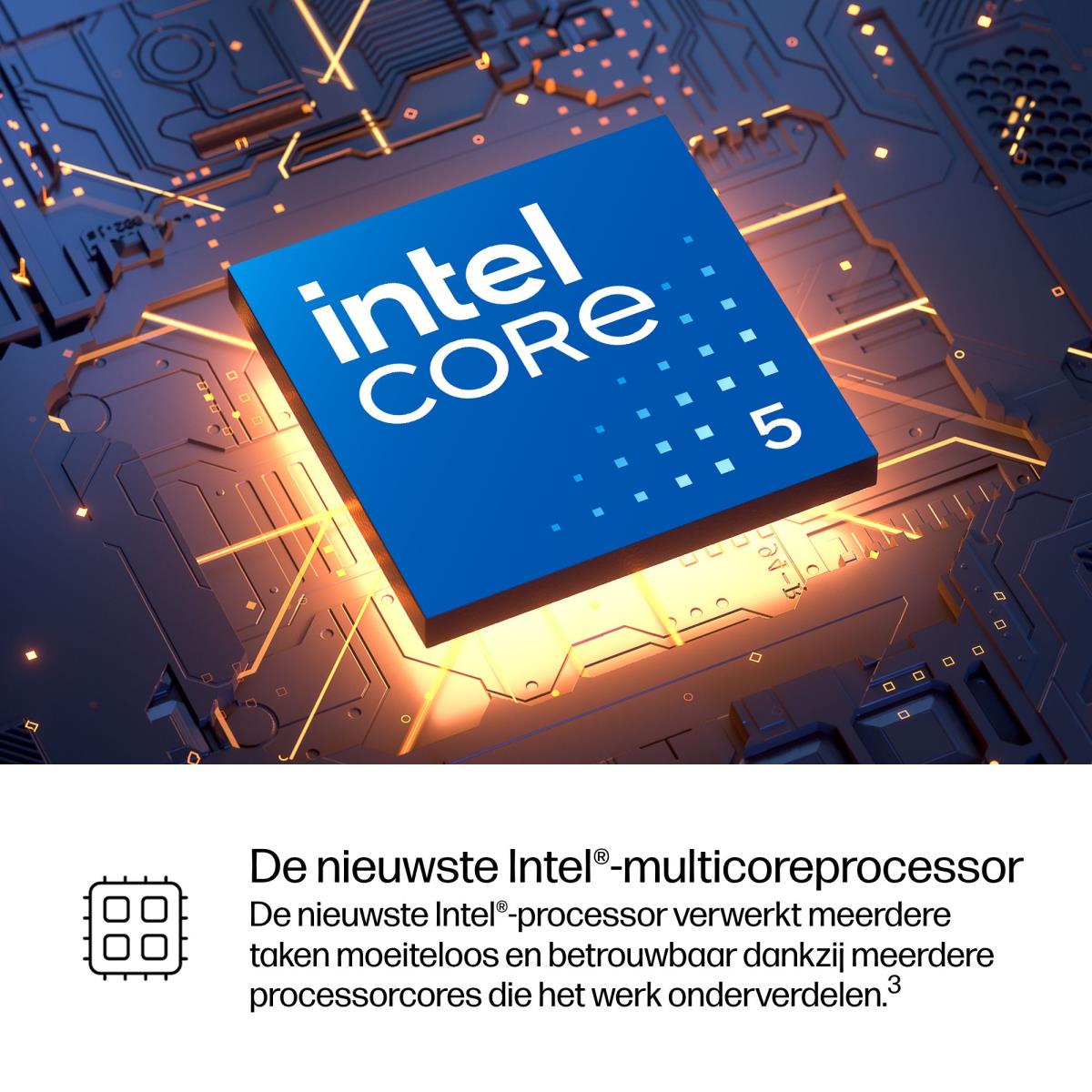 ProBook 4 G1iR - 16in - Core 5 120U - 16GB RAM - 512GB SSD - Win11 Pro - Azerty Belgian