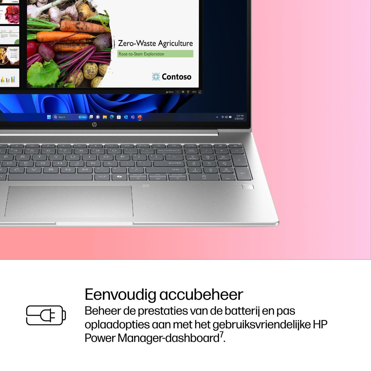 ProBook 4 G1iR - 16in - Core 5 120U - 16GB RAM - 512GB SSD - Win11 Pro - Azerty Belgian