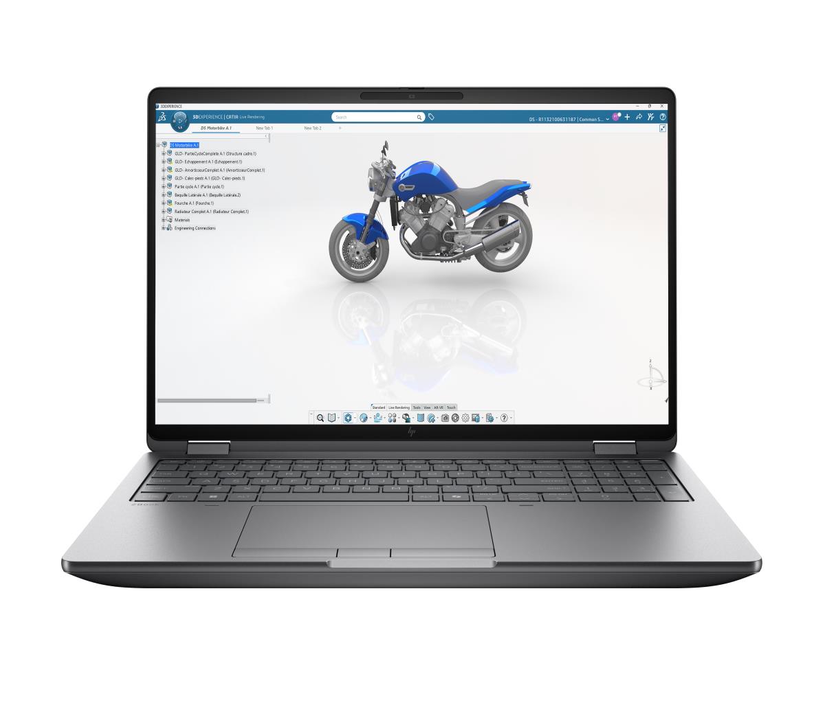 ZBook Fury G1i - 16in - Core Ultra 7 255HX - 32GB RAM - 1TB SSD - RTX PRO 2000 8GB - Win11 Pro - Qwerty US/Int'l