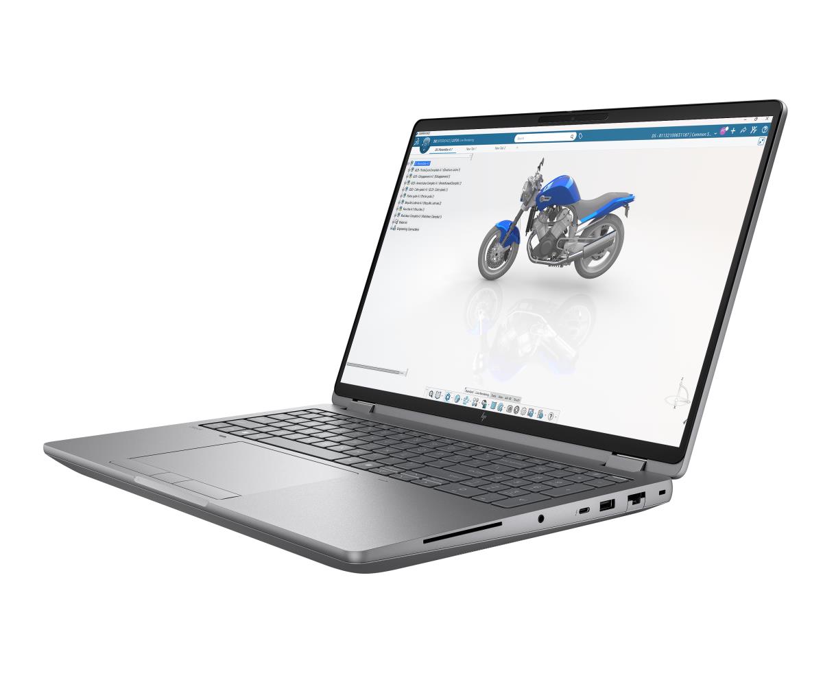 ZBook Fury G1i - 16in - Core Ultra 7 255HX - 32GB RAM - 1TB SSD - RTX PRO 2000 8GB - Win11 Pro - Qwerty US/Int'l