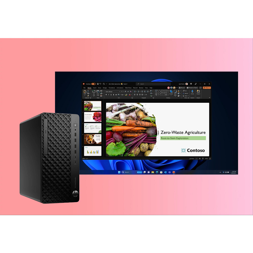 EliteDesk 8 Tower G1i AI - Core Ultra 7 265 - 16GB RAM - 512GB SSD - 2TB HDD - Win11 Pro - Qwertzu Swiss-Lux