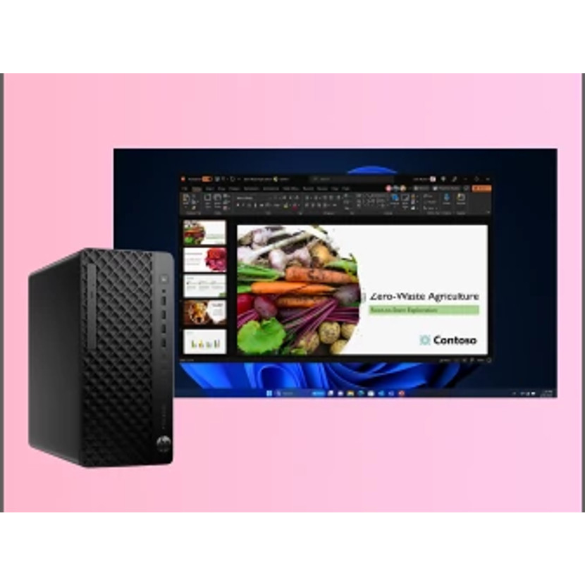 EliteDesk 8 Tower G1i AI - Core Ultra 7 265 - 16GB RAM - 512GB SSD - 2TB HDD - Win11 Pro - Qwerty US/Int'l