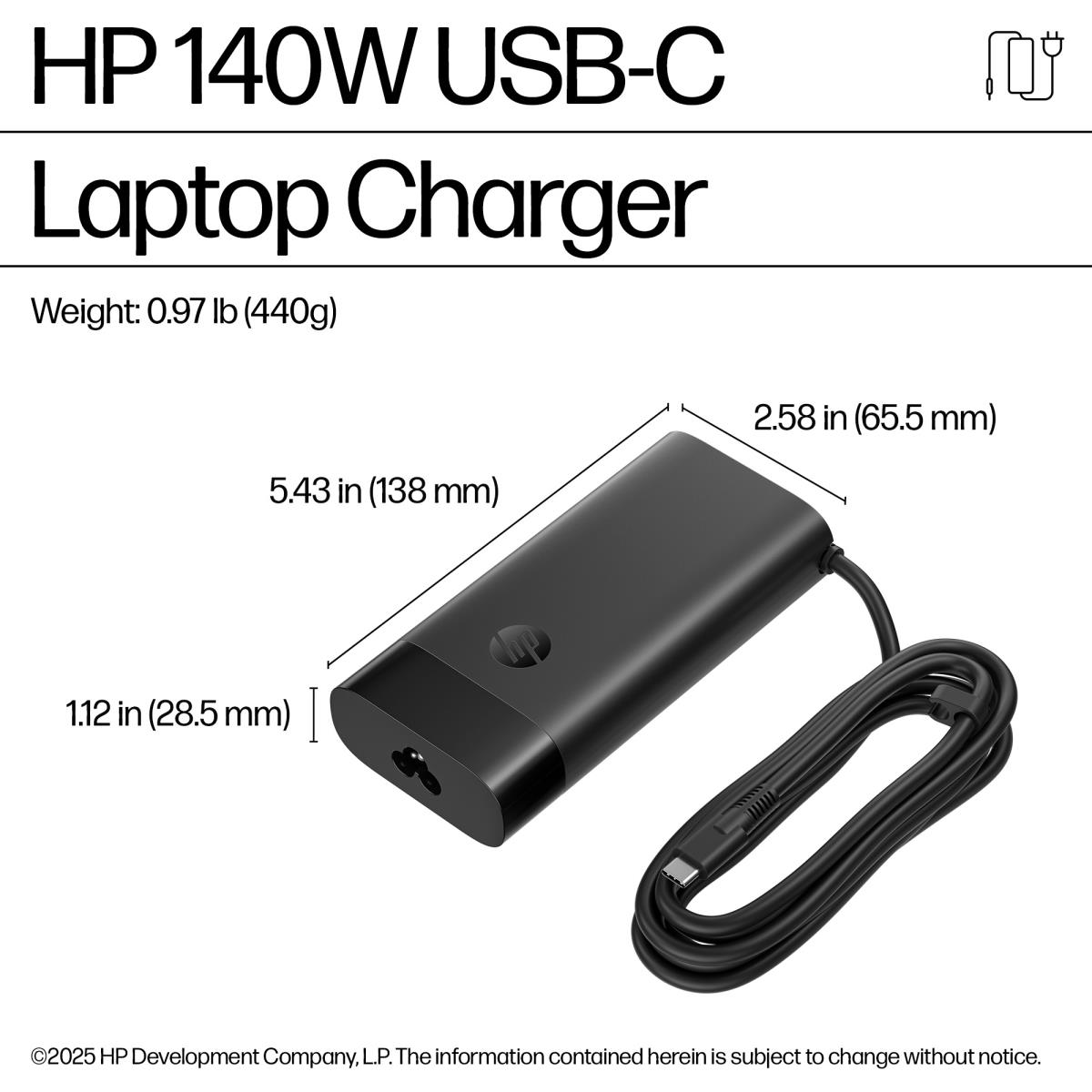 Laptop Charger - USB-C - 140W