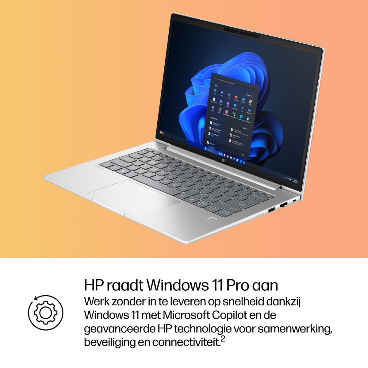 ProBook 4 G1i AI - 14in - Core Ultra 5 225U - 16GB RAM - 512GB SSD - Win11 Pro - Azerty Belgian