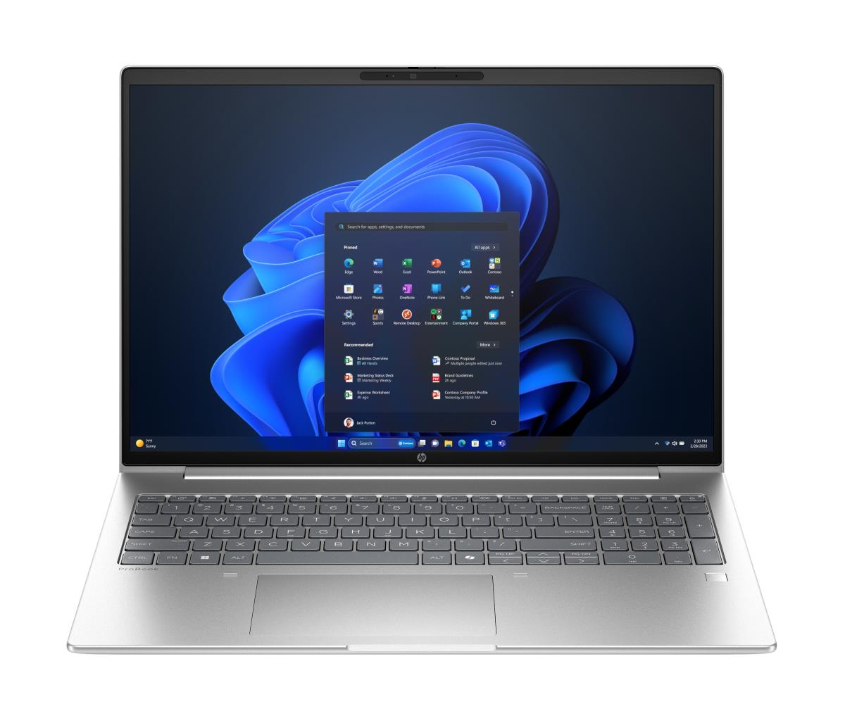 ProBook 4 G1i AI - 16in - Core Ultra 5 225U - 16GB RAM - 512GB SSD - Win11 Pro - Qwerty US/Int''l