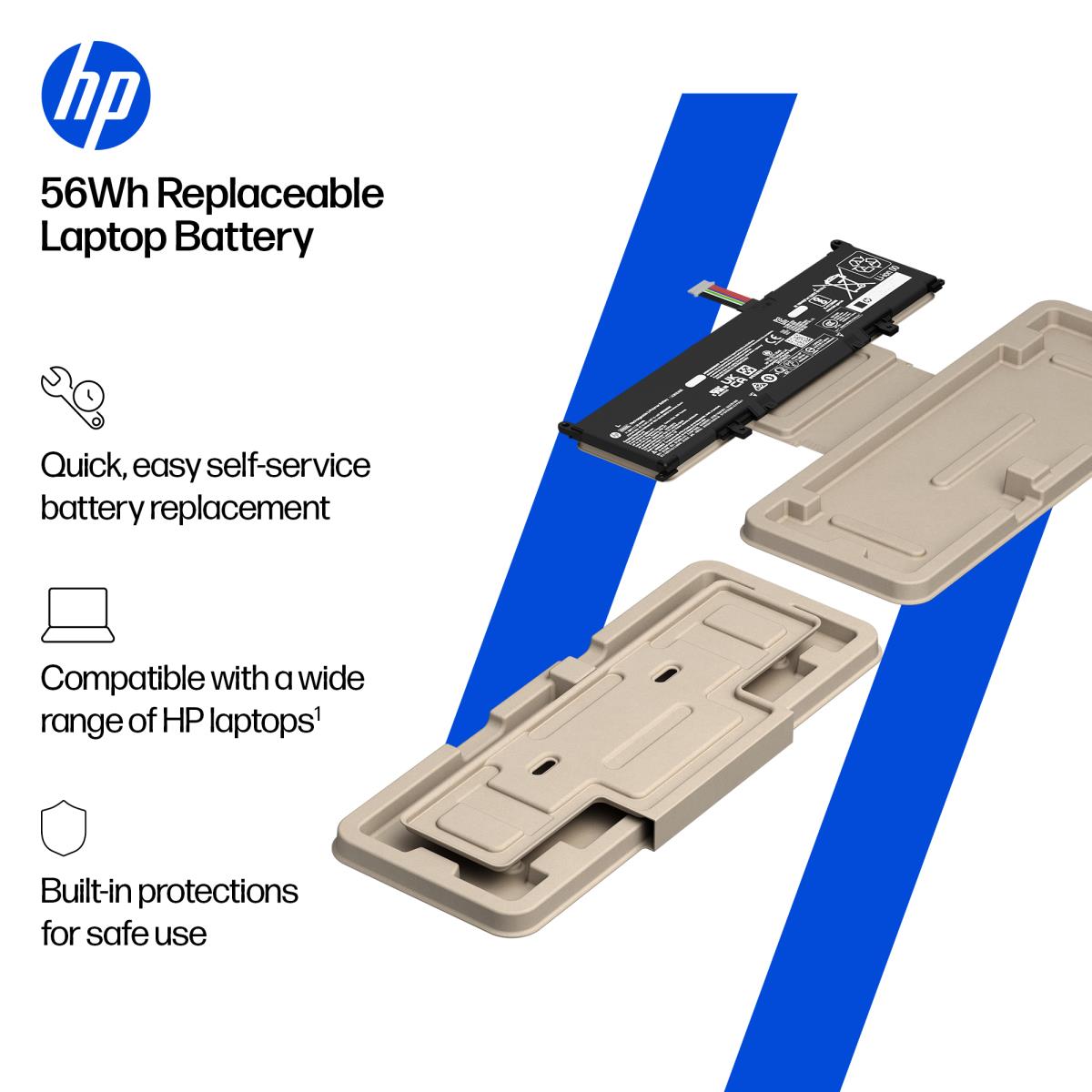 Replaceable Laptop Battery 56Wh