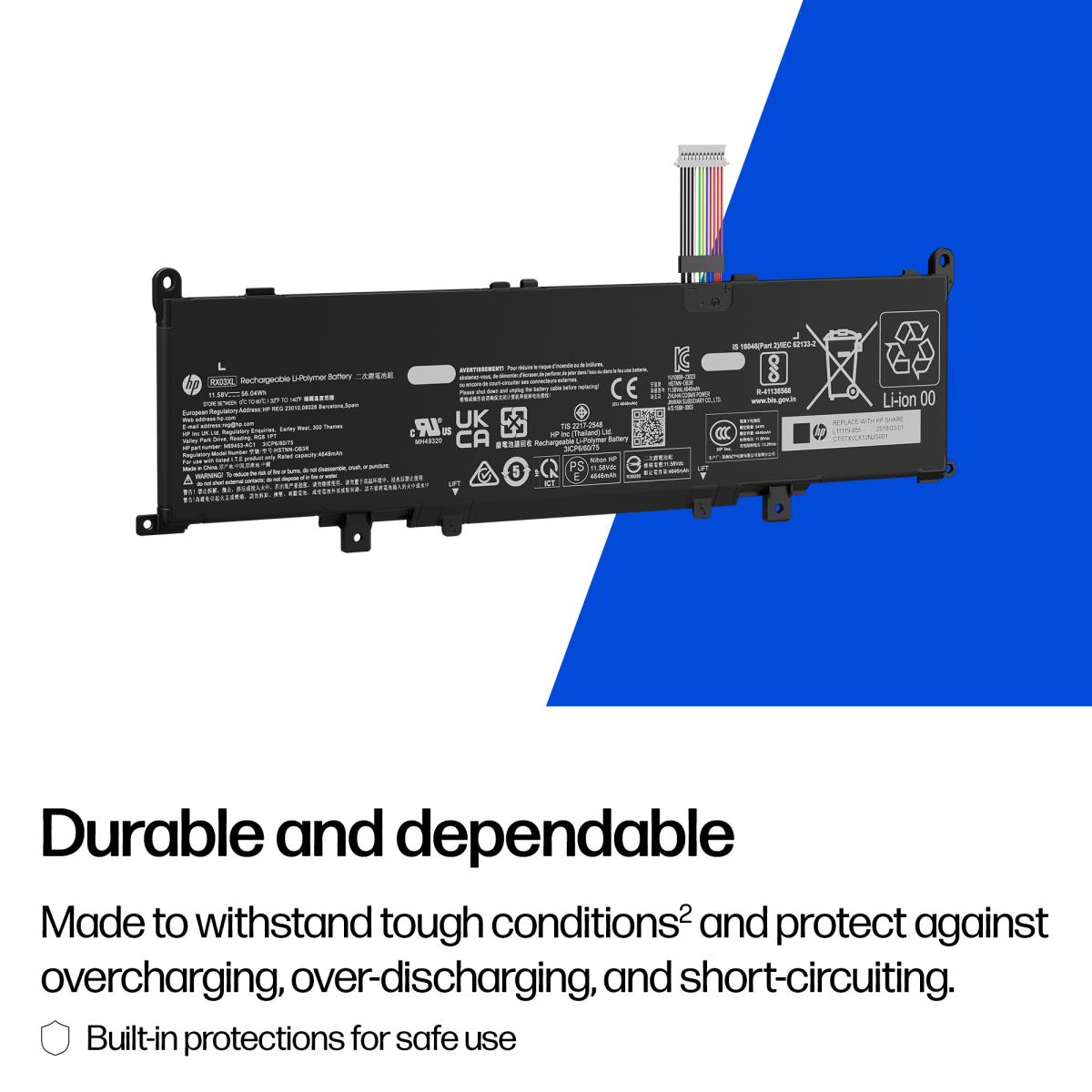 Replaceable Laptop Battery 56Wh