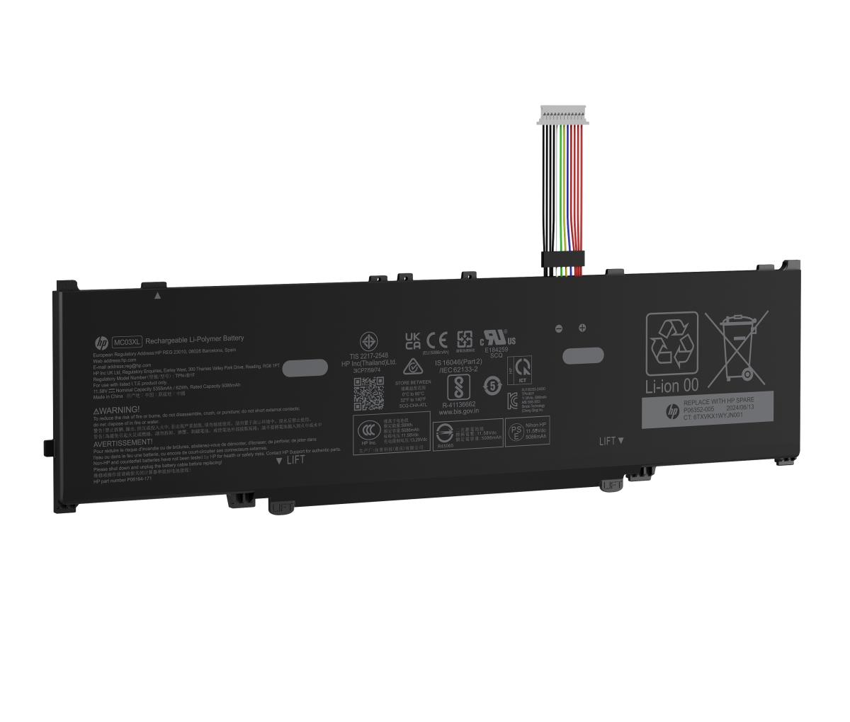 Replaceable Laptop Battery 62Wh