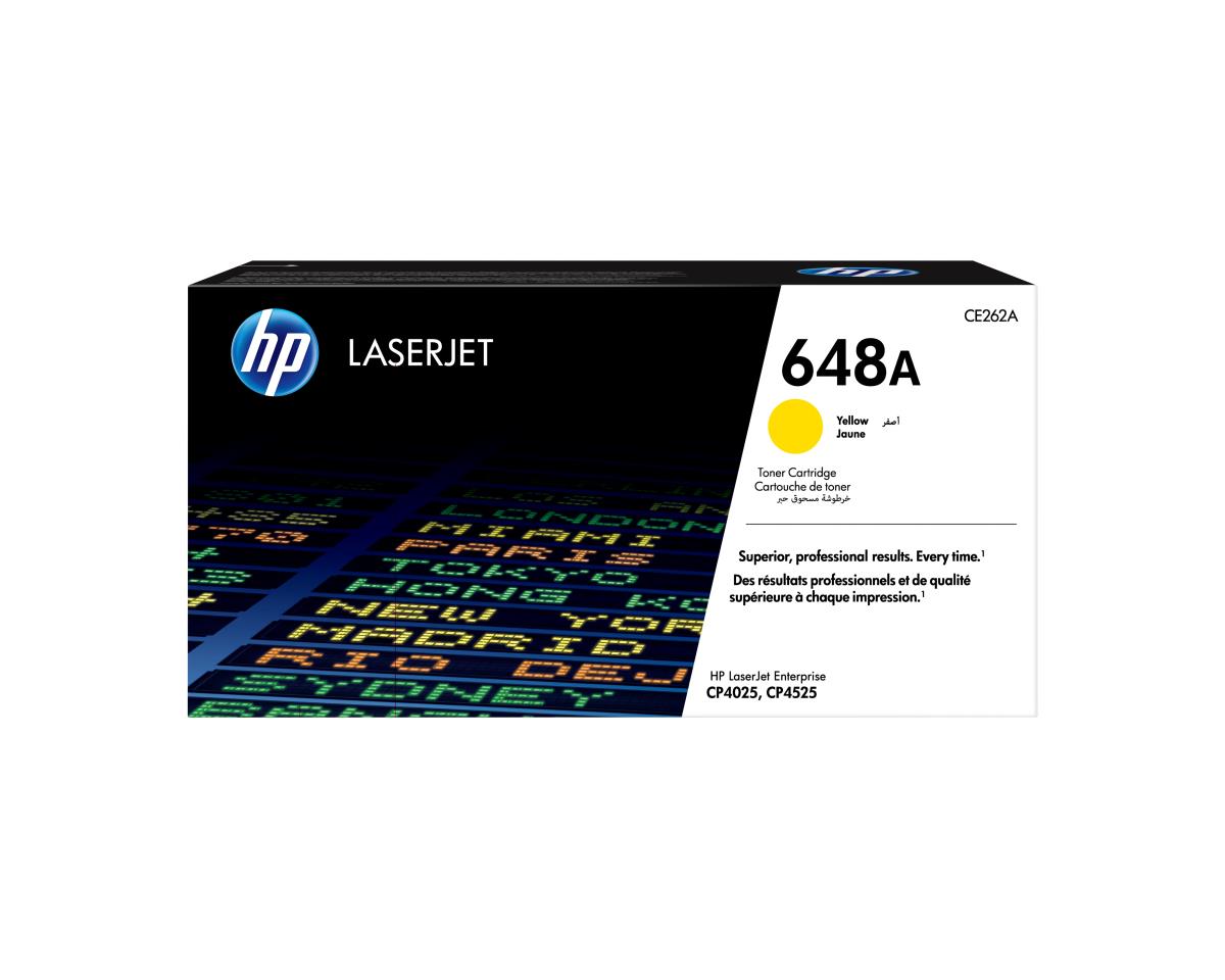 Toner Cartridge - No 648A - 11k Pages - Yellow