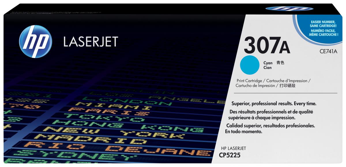 Toner Cartridge - No 307A - 7.3k Pages - Cyan