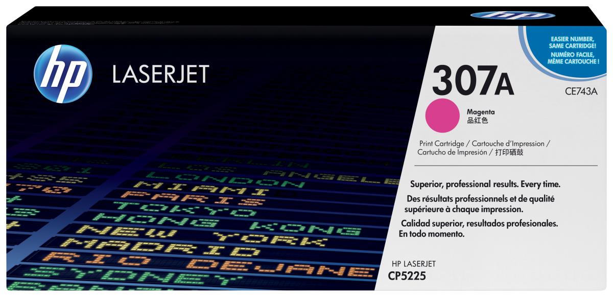 Toner Cartridge - No 307A - 7.3k Pages - Magenta