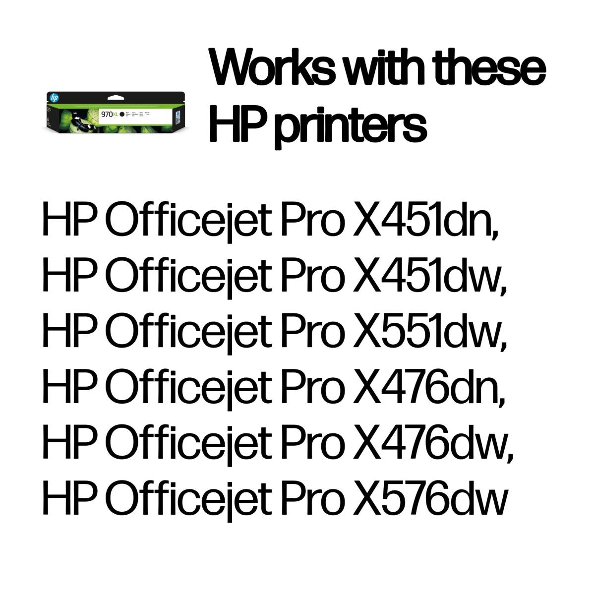 Ink Cartridge - No 970xl - 9.2k Pages - Black