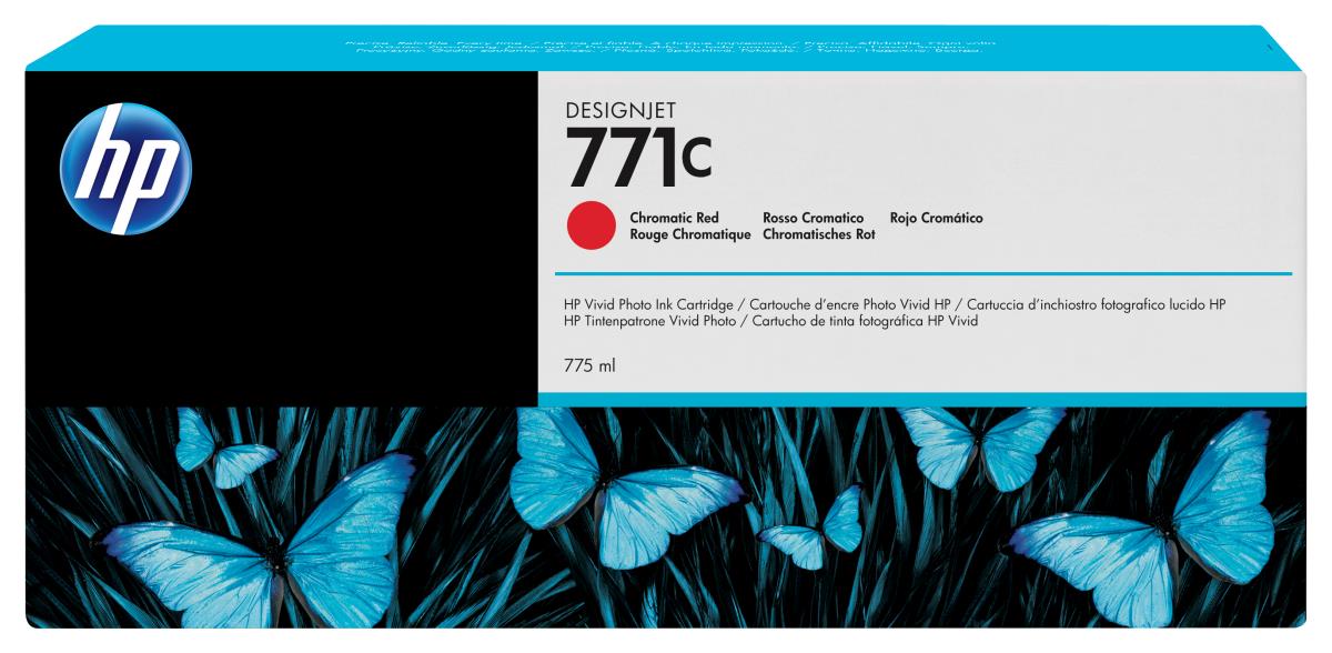 Ink Cartridge - No 771c - 775ml - Chromatic Red