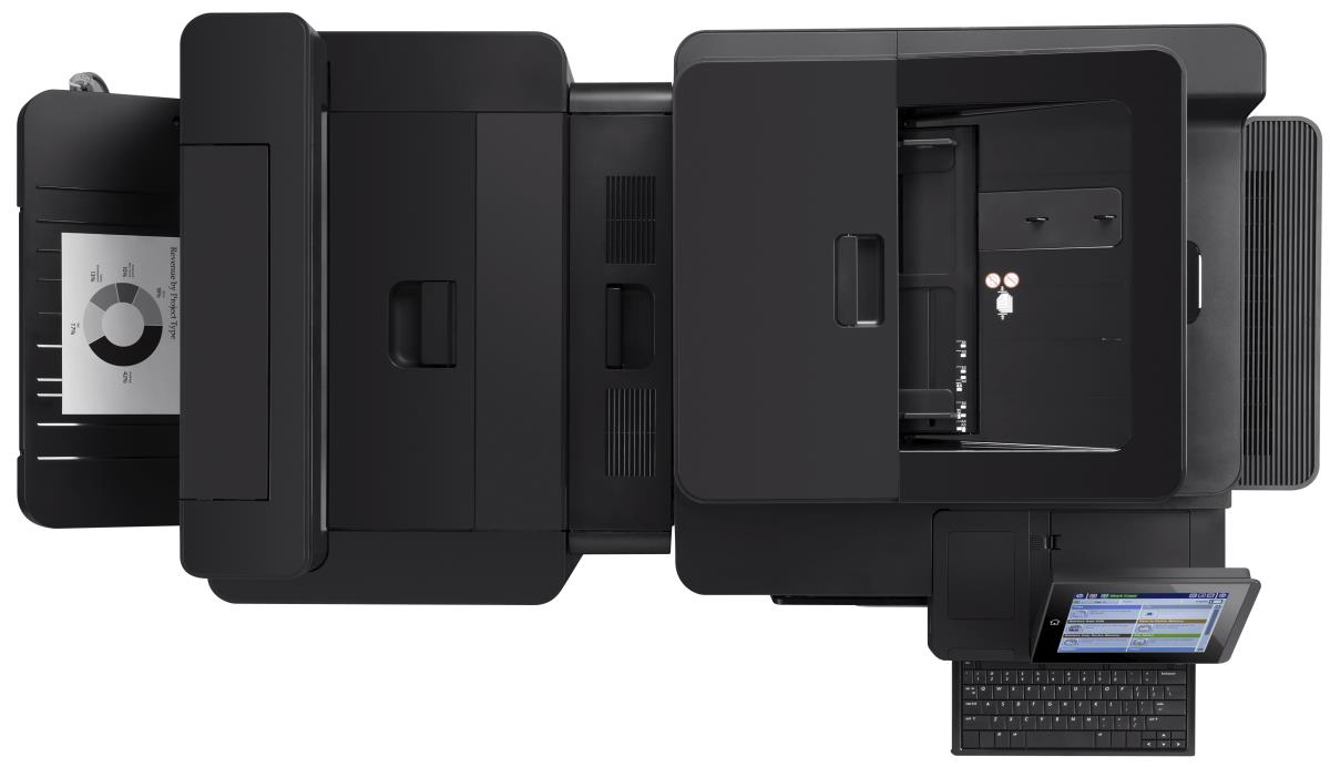 LaserJet Enterprise flow M830z - Multifunction Printer - Laser - A3 - USB / Ethernet