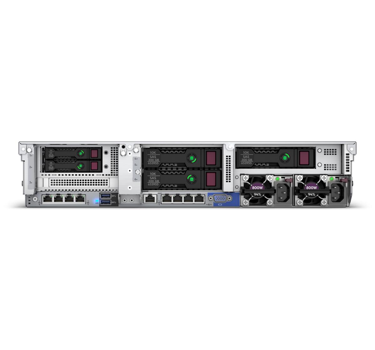 ProLiant DL380 Gen10 - 1p 4214R - 32GB-R - MR416i-a 8SFF BC - 800W PS