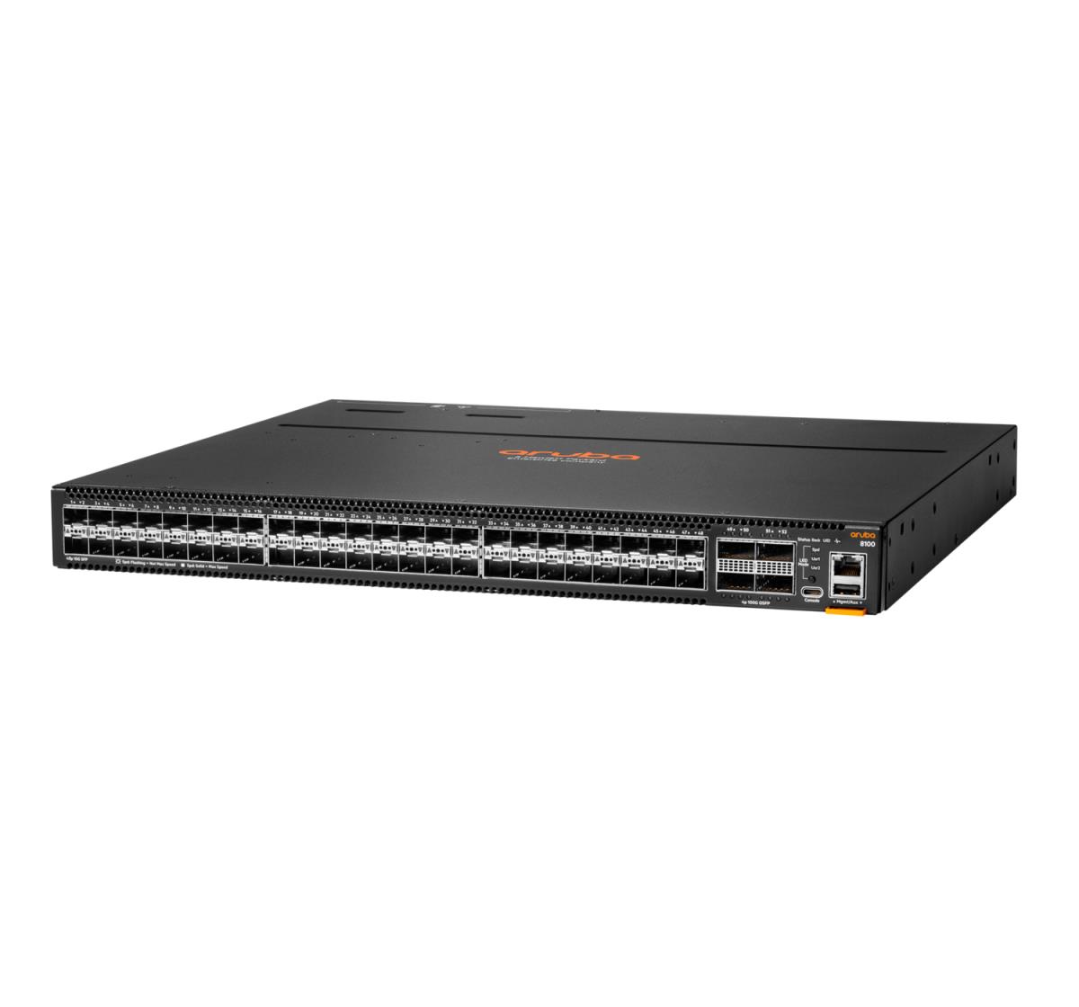 Aruba Networking CX 8100 48x10G SFP+ 4x40/100G QSFP28 FB Airflow 3Fan 2AC PSU Switch Bundle