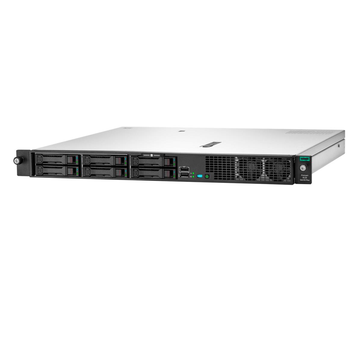 ProLiant DL20 Gen10 Plus - 1p E-2336 - 16GB-U - 4SFF - 800W RPS
