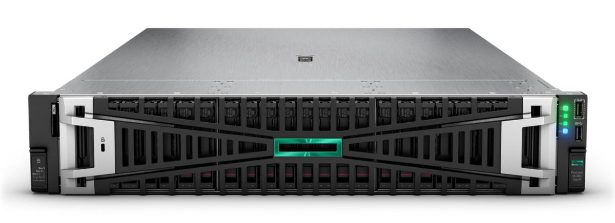 ProLiant DL380 Gen11 - 1p 4510 - 64GB-R - MR408i-o NC BCM5719 8SFF - 2x1000W RPS - EU