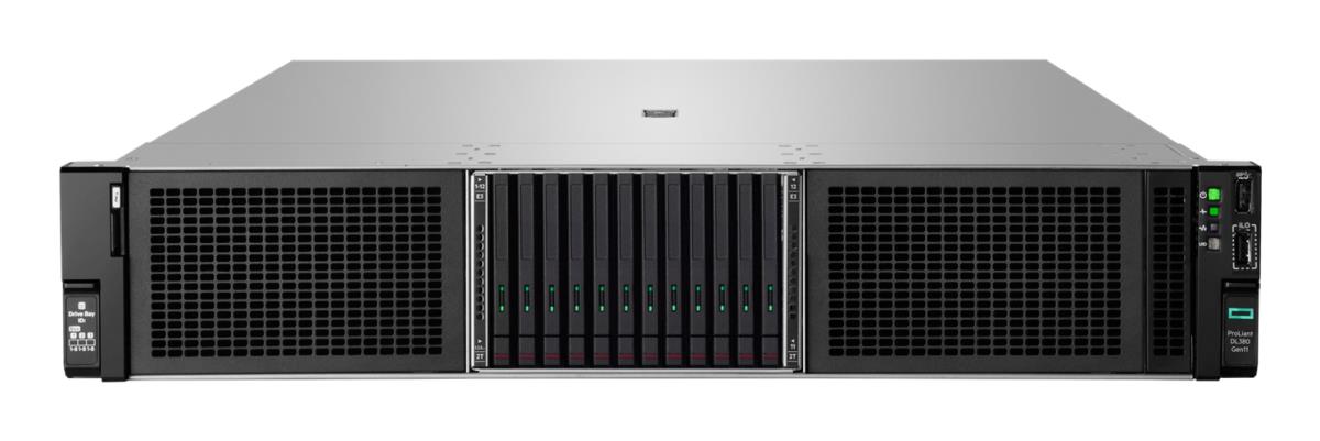 ProLiant DL380 Gen11 - 1p 4510 - 64GB-R - MR408i-o NC BCM5719 8SFF - 2x1000W RPS - EU