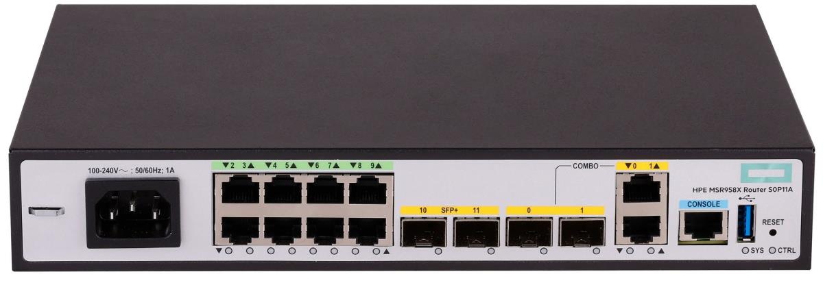 Networking Comware Router 10GbE and Combo MSR958X