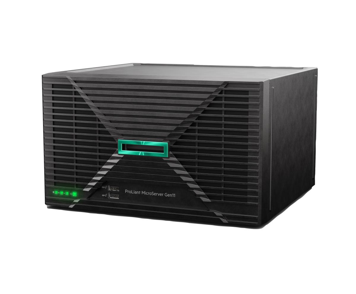 ProLiant MicroServer Gen11 G7400 2-core VROC 4LFF-NHP 180W External PS Compute Module Server