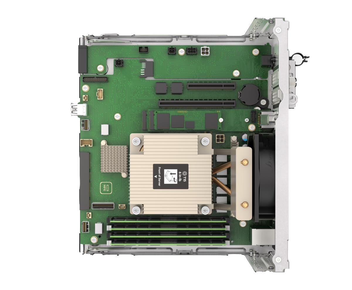 ProLiant MicroServer Gen11 - 1p E-2414 - 16GB-U - VROC 4LFF-NHP - 180W External PS