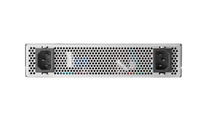 StoreFabric SN2010M 25 GbE 18SFP28 4QSFP28 power to connector airflow half width TAA switch