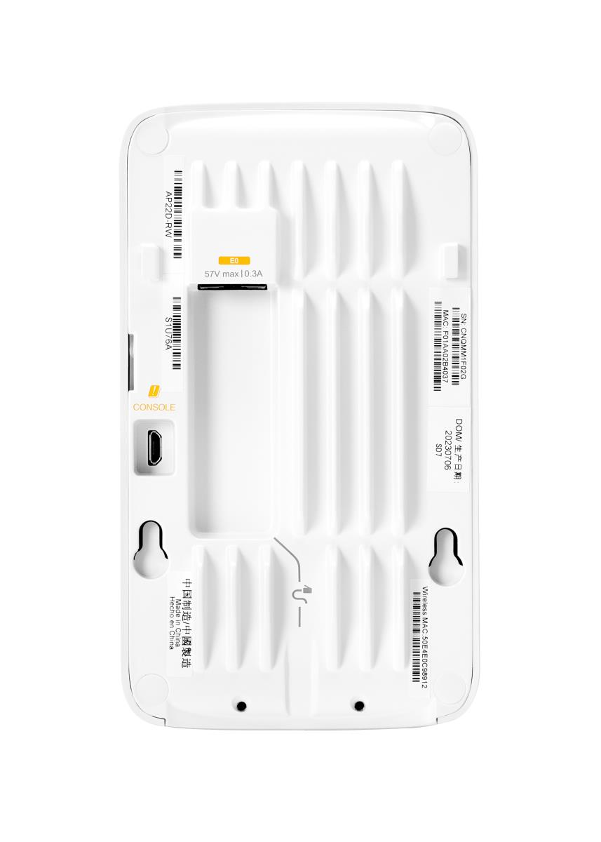 Networking Instant On Access Point Bundle with PSU Dual Radio 2x2 Wi-Fi 6 (RW) AP22D
