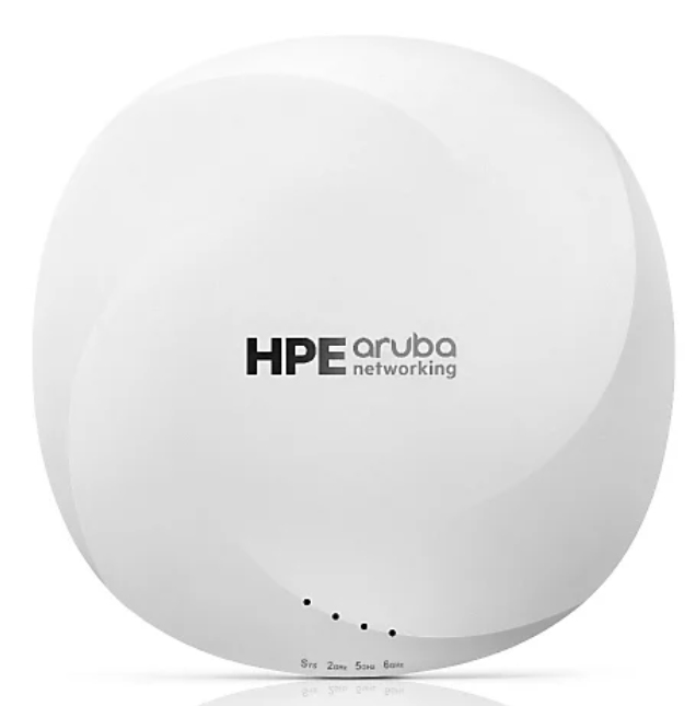 Aruba Networking AP-655 (RW) Tri Radio 4x4 802.11ax Wi-Fi 6E Internal Antennas TAA Campus AP