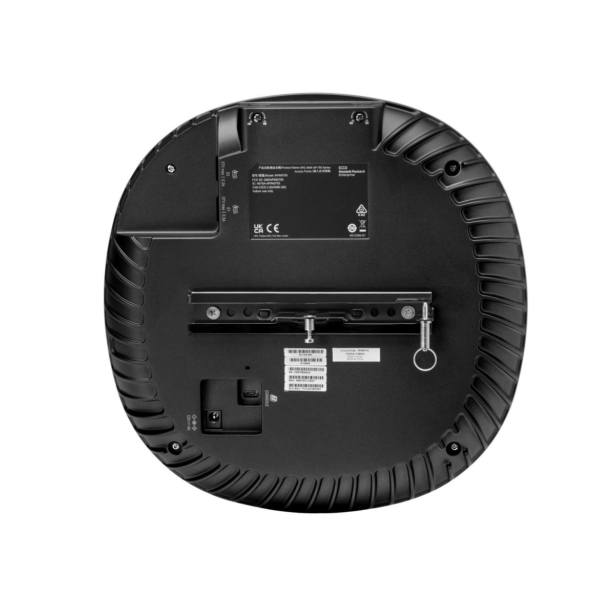 Aruba Networking AP-755 (RW) Tri Radio 4x4 Wi-Fi 7 Internal Antennas Campus Access Point