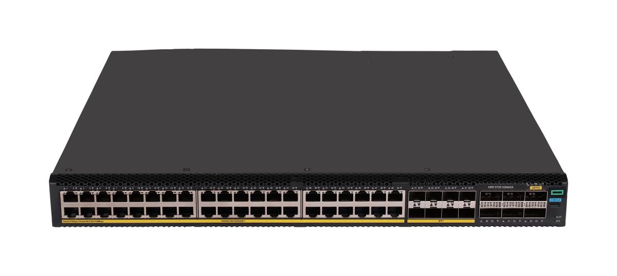 Networking Comware Data Center Switch 40p 10GBASE-T 8p SFP+ 1G/10G 6p QSFP28 100G 5720