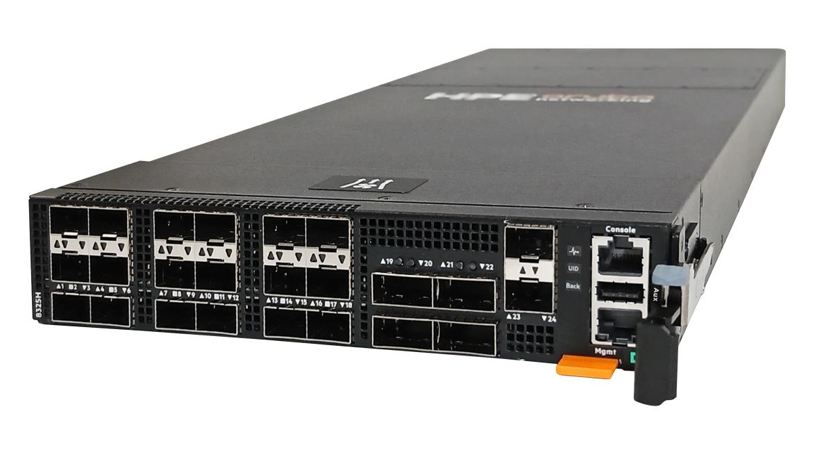 Aruba Networking CX 8325H 18p SFP28 25G 4p QSFP28 100G Back-to-Front 4xFan 2xPSU Switch