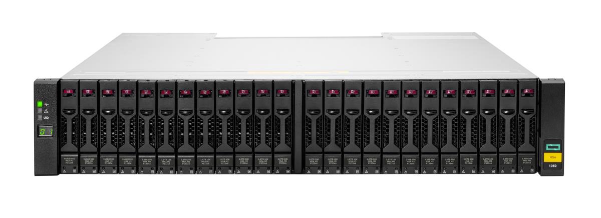 MSA 1060 SFF 2x12GB SAS 2-port Controller 12x1.2TB HDD 14TB Storage Array