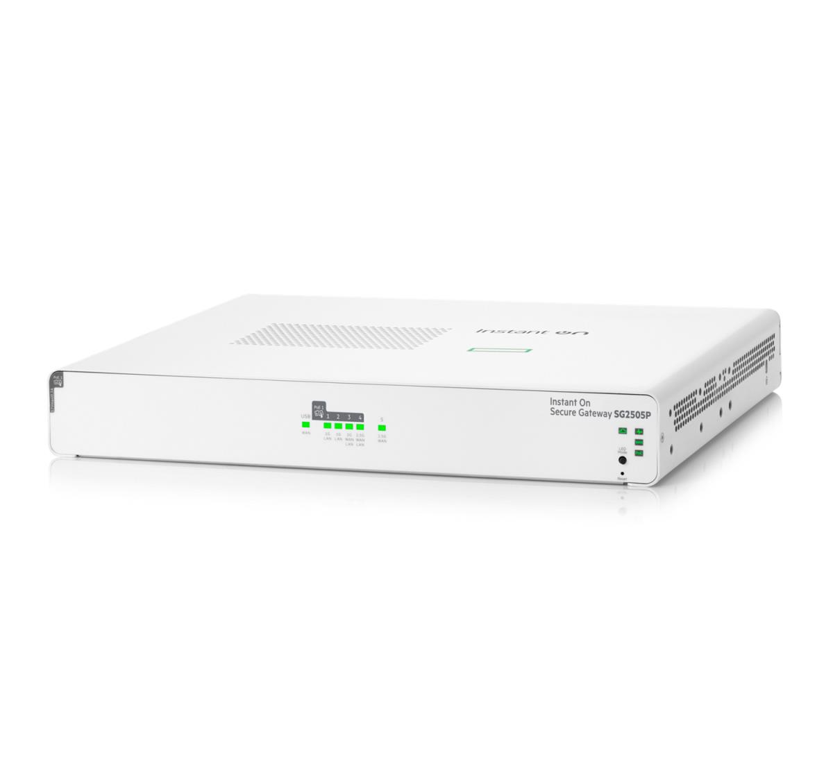 Networking Instant On Secure Gateway 5-port SmartRate 2.5G PoE+ 64W SG2505P