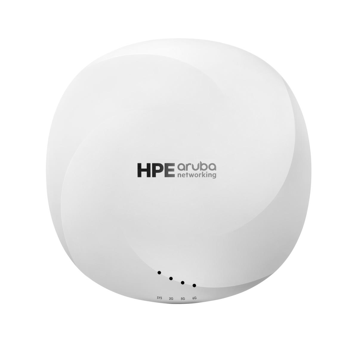 Aruba Networking AP-635 (RW) Tri Radio 2x2 802.11ax Wi-Fi 6E Internal Antennas TAA Campus AP