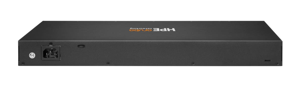 Aruba 6100 24G Class4 PoE 4SFP+ 370W Switch, 24x ports 10/100/1000BASE-T ports 4x 1G/10G SFP ports
