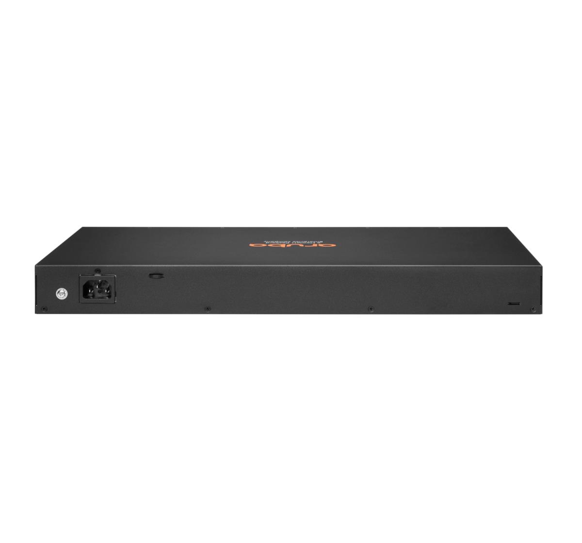 Aruba 6100 24G Class4 PoE 4SFP+ 370W Switch, 24x ports 10/100/1000BASE-T ports 4x 1G/10G SFP ports