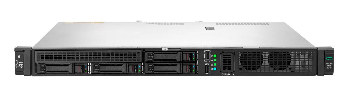 ProLiant DL20 Gen11 - 1p 6325P - 1x32GB-U - 2LFF 2x2TB HDD - 1x290W PS - EU
