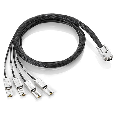 HP DL380 Gen9 2SFF Front SAS x4 Cable Kit
