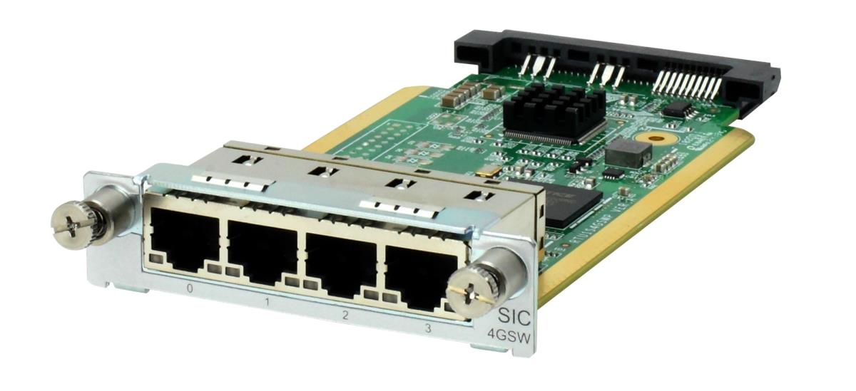 HP MSR 4-port Gig-T Switch SIC Module