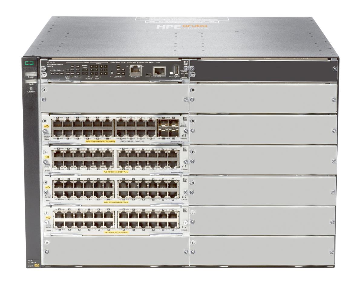 Switch 5412R 92GT PoE+ and 4-port SFP+ (No PSU) v3 zl2