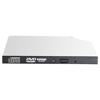 HP 9.5mm SATA DVD-ROM JackBlack Gen9 Optical Drive (726536-B21)